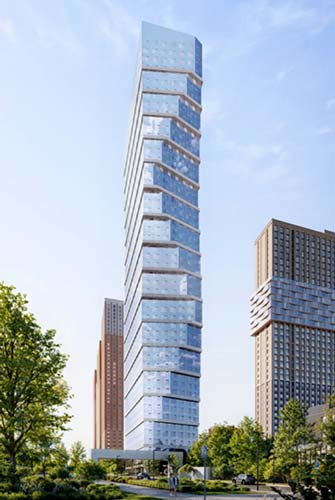 необычное здание