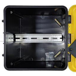 Корпус пластиковый TAUPLAST CH10 - вид внутри