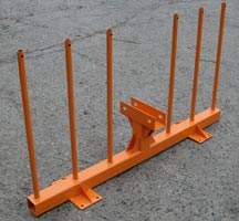 Опора консоли задняя низковысотная - фото сбоку